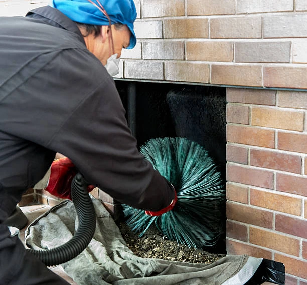 Professional chimney cleaning in Fort Worth